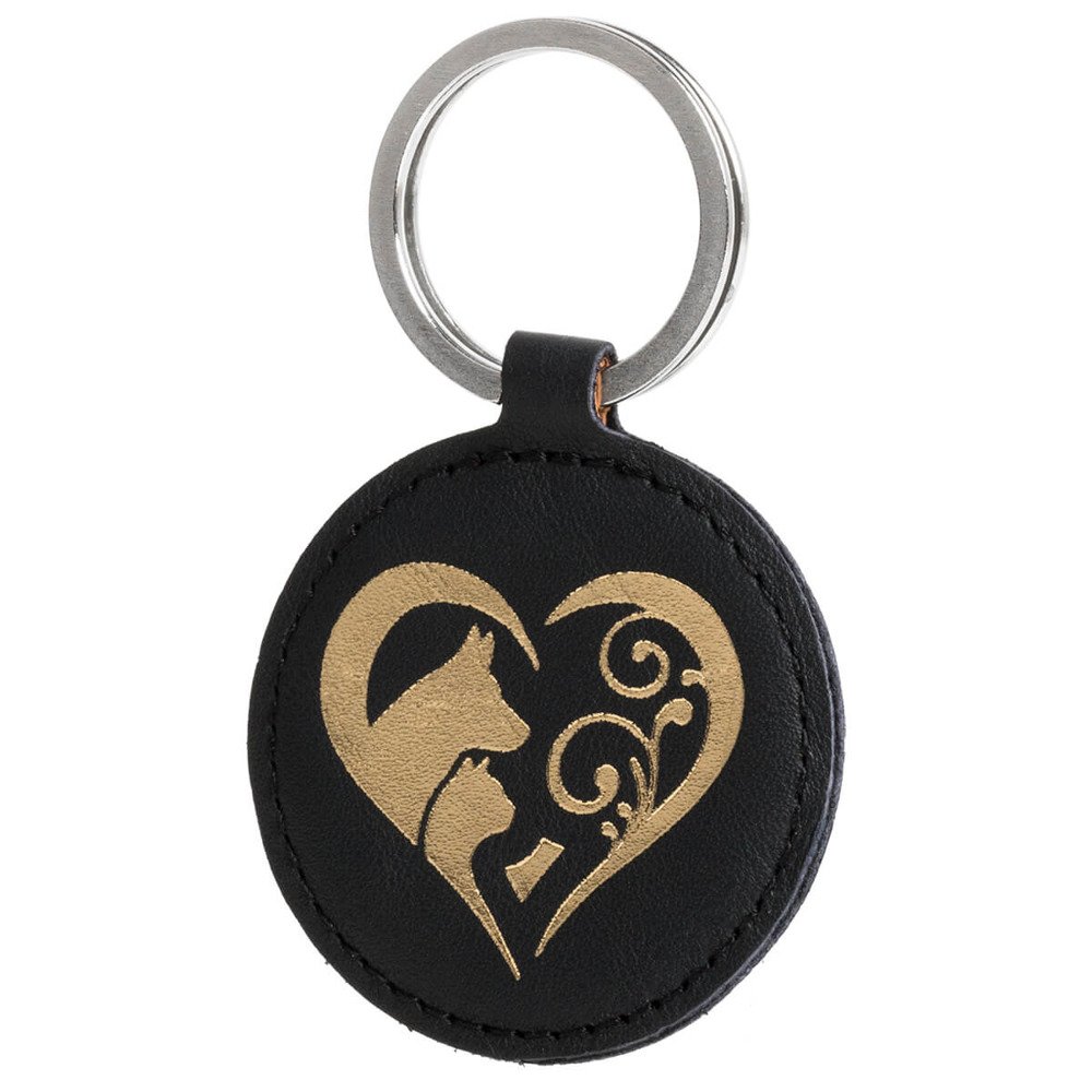 Keychain - Costa Black - Animal Love Gold