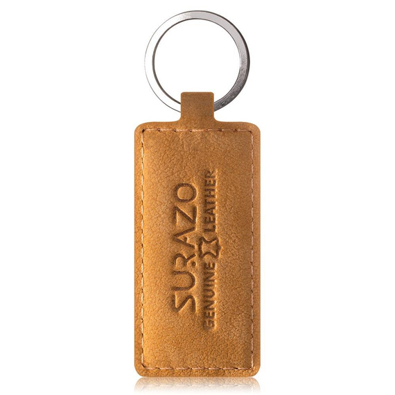 Natural leather Belt Case - Nubuck Camel