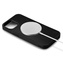 Genuine leather Back case with MagSafe - Costa Black - TPU Black