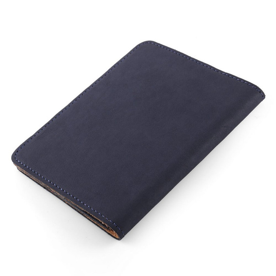 Slim Bifold Wallet - Nubuck Blue